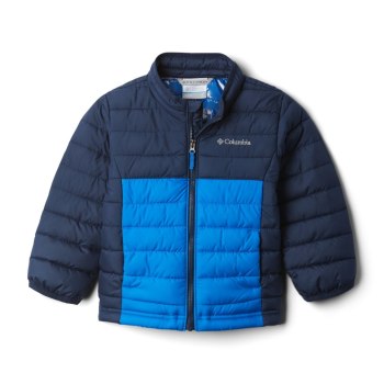 Columbia Powder Lite, Chamarras Azules Azul Marino Para Niño | 374925-YZF